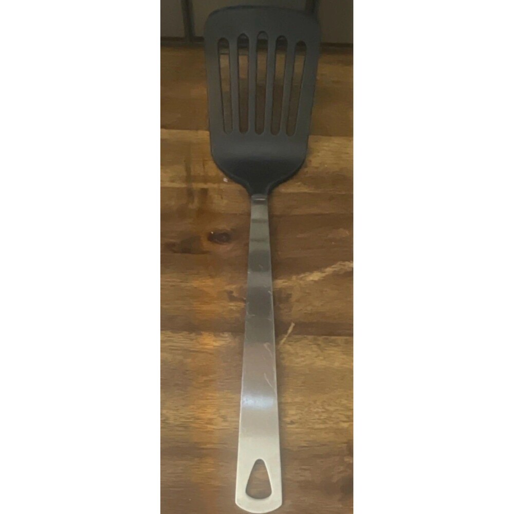 ONEIDA Stainless Steel Turner Black Silver Kitchen Utensil